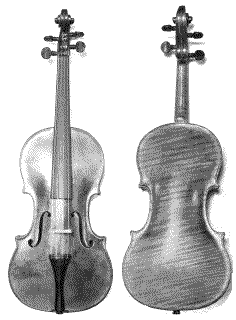 Housle Stradivari z roku 1709